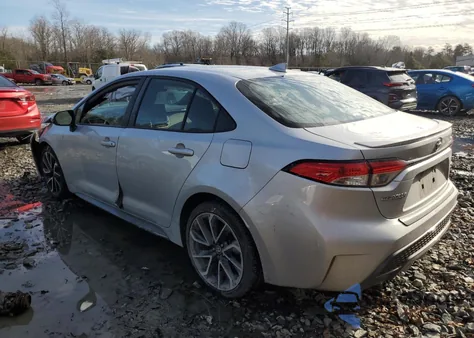 2022 Toyota Corolla Se from USA, damaged, VIN JTDS4MCEXNJ084745